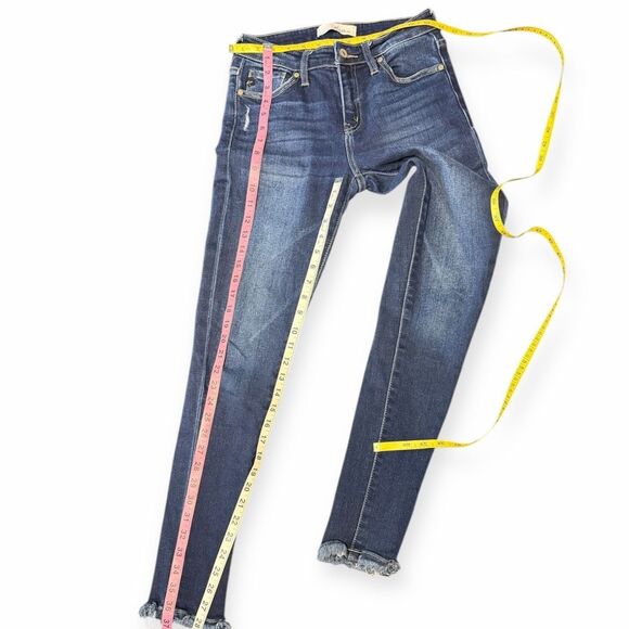 KANCAN Women’s Gemma Mid Rise Ankle Skinny Jeans Size 5 / 26 Style #KC7321D - Picture 7 of 7